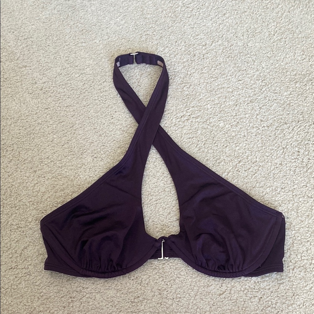 Victoria's Secret Dark Purple Bikini Top
